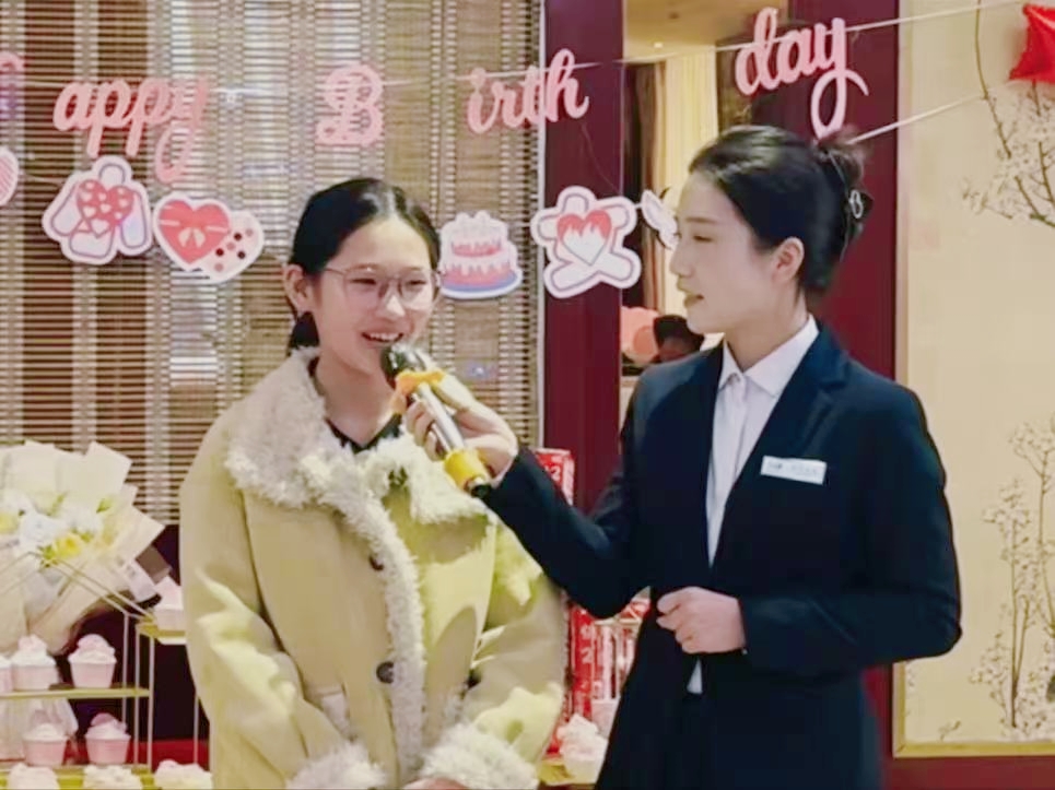 人生第一次，主持夢的初次綻放